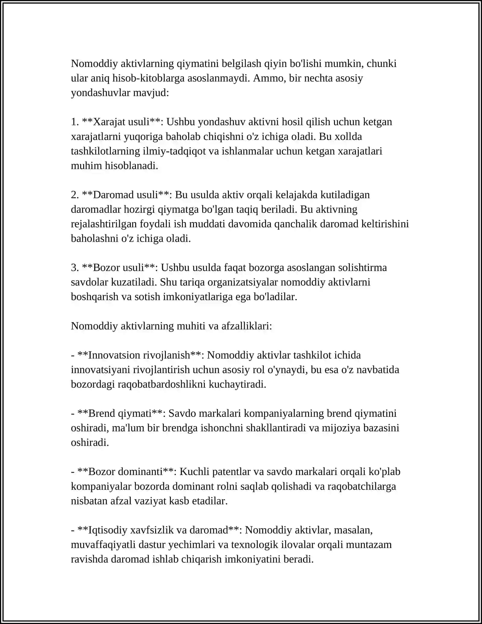 BYUDJET TASHKILOTLARIDA NOMODDIY AKTIVLAR KIRIMINI HISOBGA OLISH 4