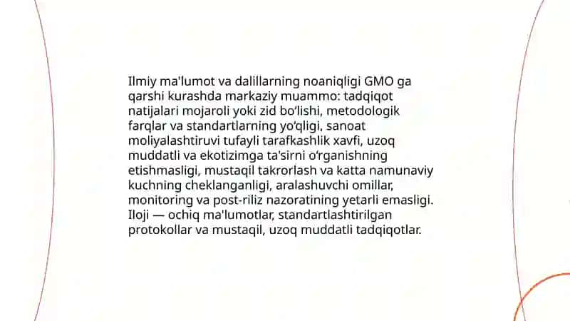 Huquqiy bazaning yetishmasligi va tartibga solish muammolari 4