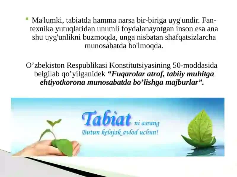 Ekologiyavainson 4