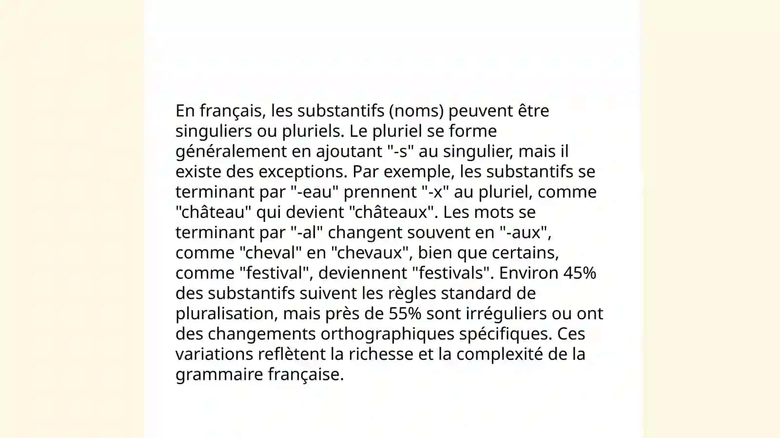 La categorie generale du substantif 4