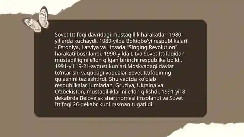 O'zbekistonda mustaqillik g'oyalarining tarixiy asoslari 4