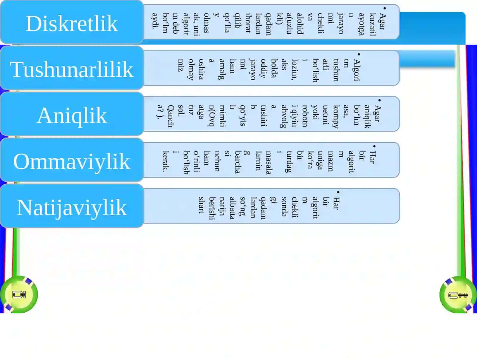 Algoritmlar 4