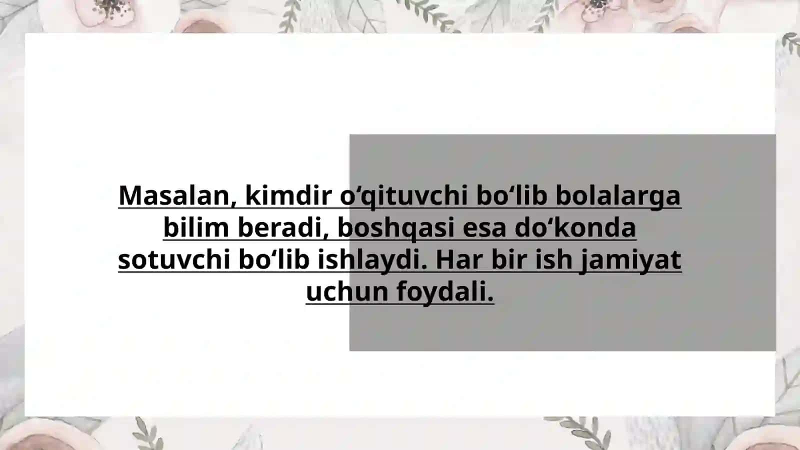 Ish o'rinlari bo'yicha ma'lumotlar bilan tanishish manbalari 4