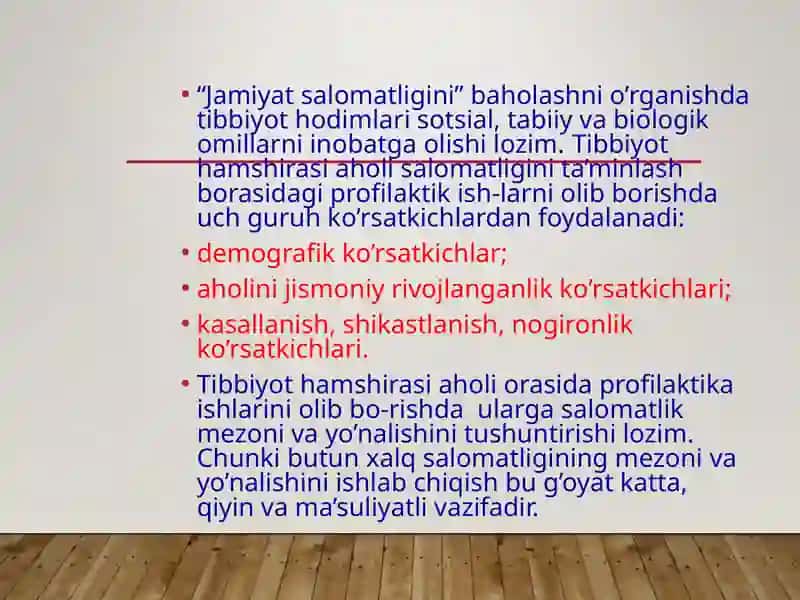 SALOMATLIK TUSHUNCHASI VA ME’YORLARI 4