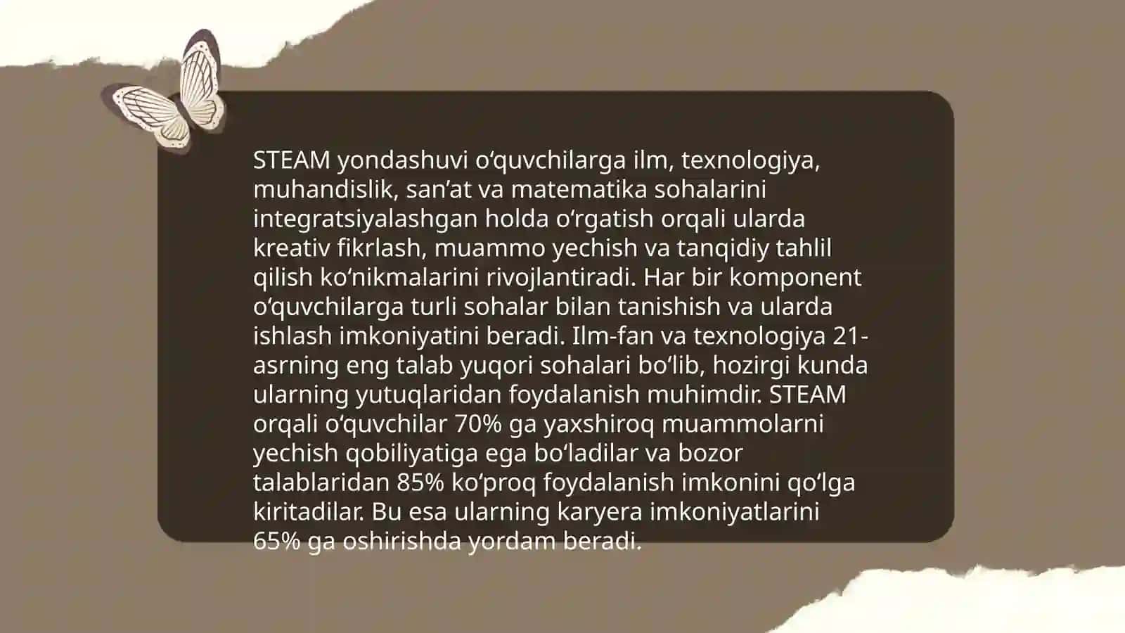 STEAM ta'limi haqida 4