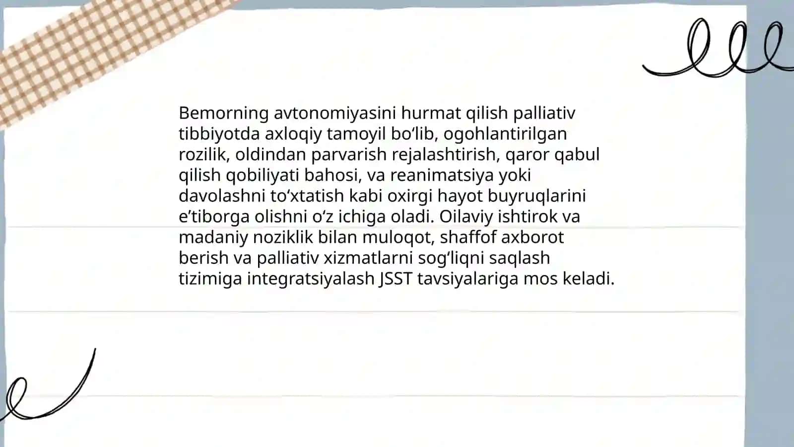 O'lim hodisasi va o'lish jarayonining bioetikaviy jihatlari 4
