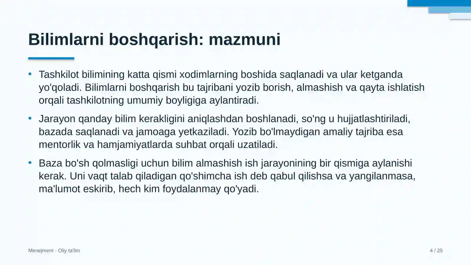 arxeologiya ekspeditsiyalarida bilimlarni boshqarish 2072 4