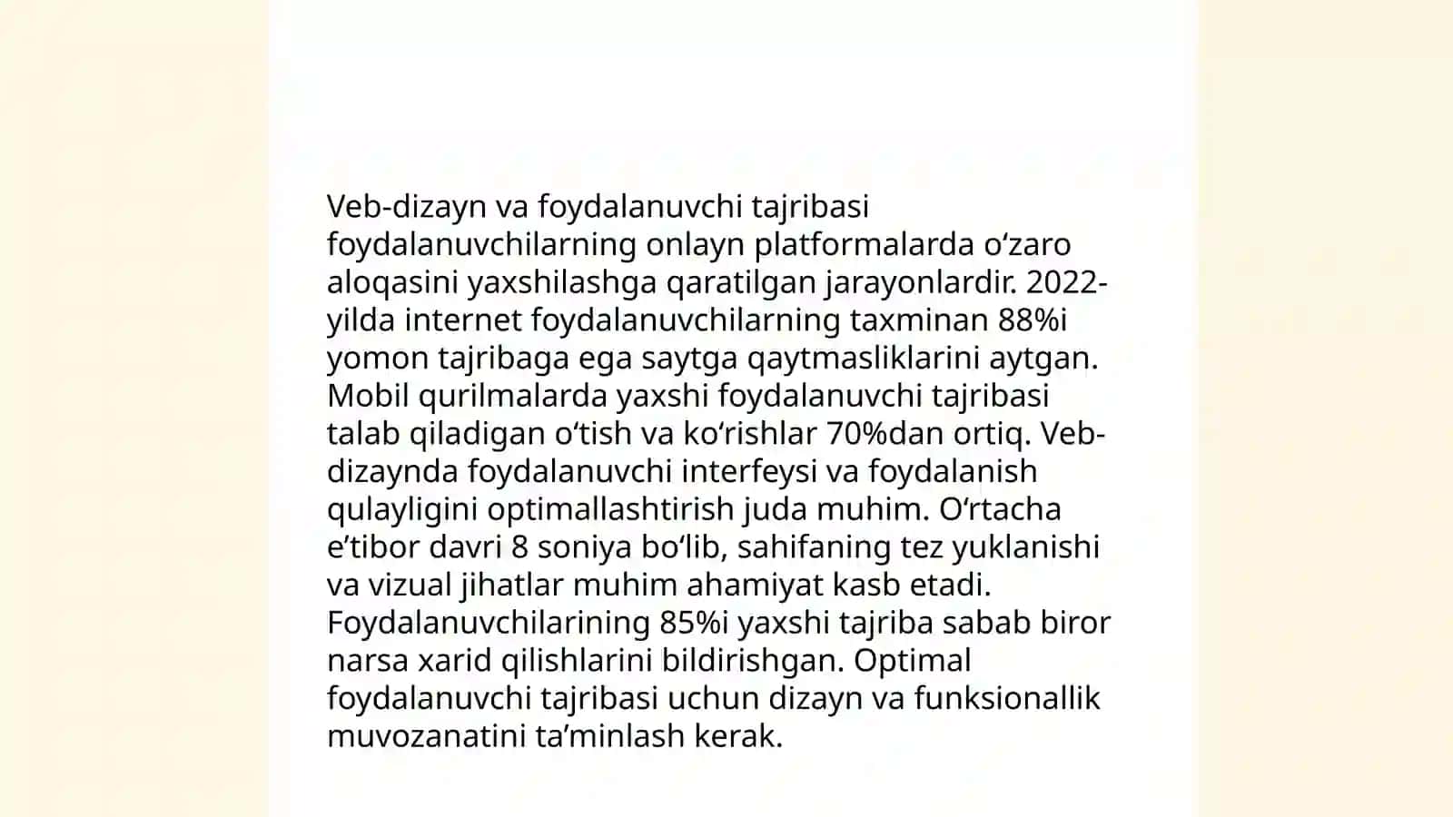 Elektron biznes tizimlarini qurish stilistikasi 4