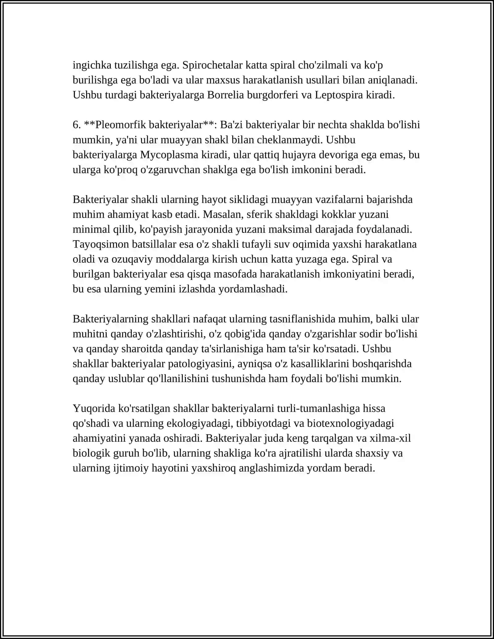 BAKTERIYA MORFOLOGIYASI 4