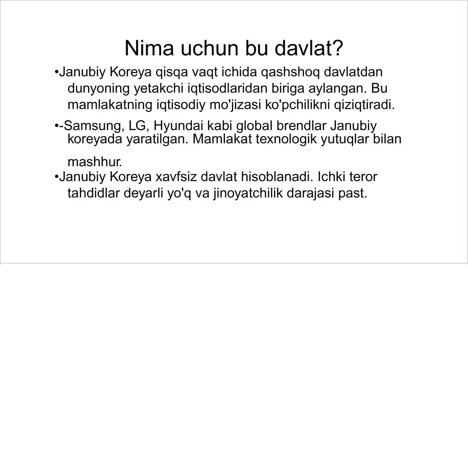 Janubiy Koreya iqtisodiyoti 4