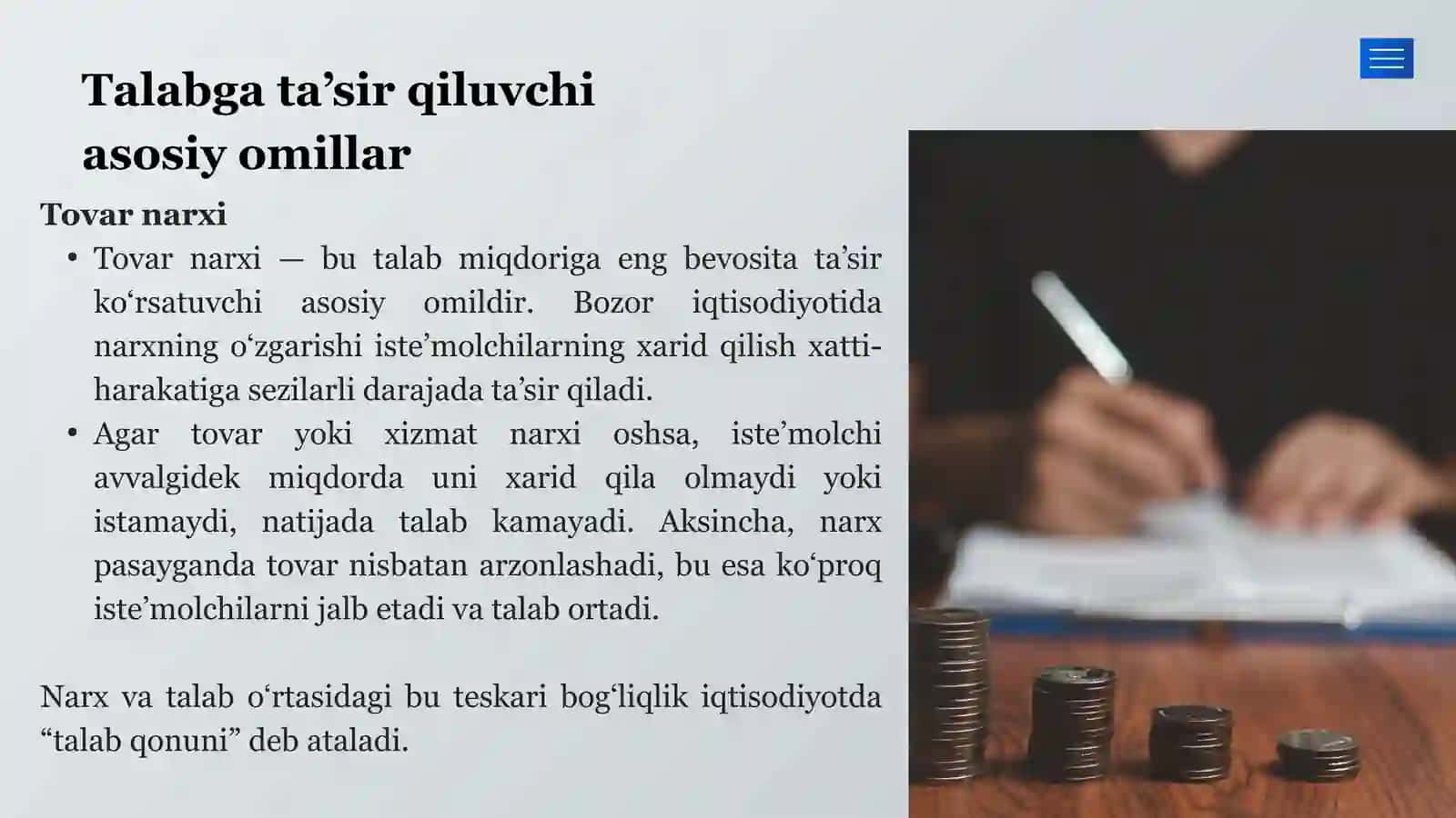 O’ZBEKISTON BOZORIDAGI TALAB VA TAKLIFGA TA’SIR QILUVCHI OMILLAR 4