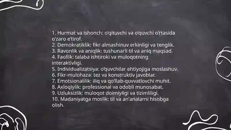 Pedagogik faoliyatda muloqot 4