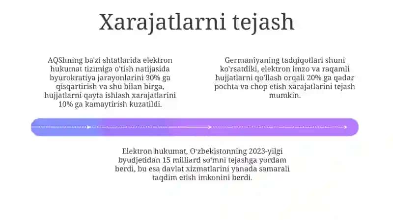 Elektron hukumatning afzalliklari va kamchiliklari 4