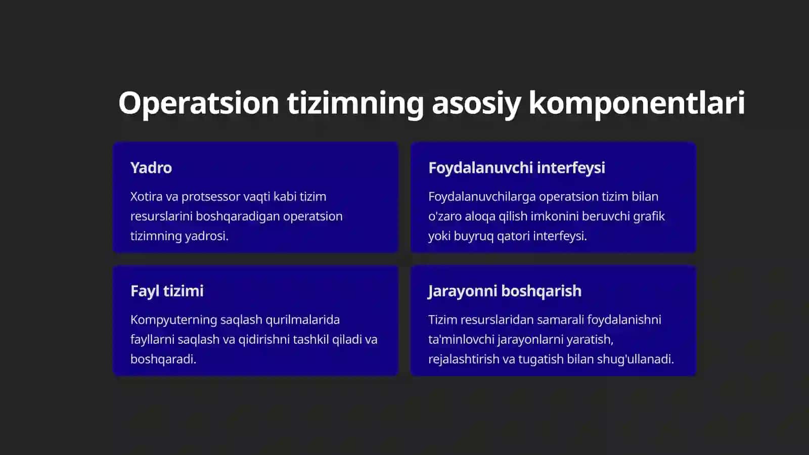 Intellektual boshqaruv va kompyuter tizimlari fakulteti 4