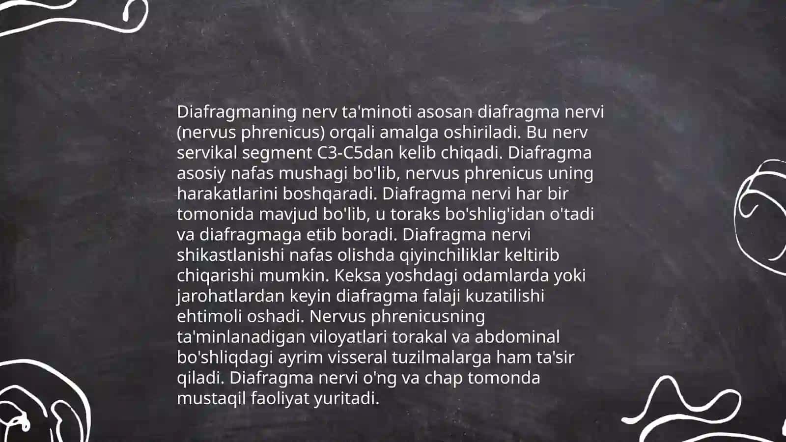 Diafragma anatomiyasi 4