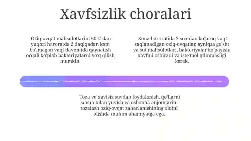 Oziq-ovqat zaharlanishlar va ularning profilaktikasi 4