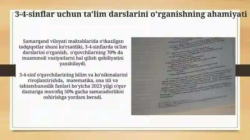 3-4-sinflar Tarbiya darsligini oʻrganish 4