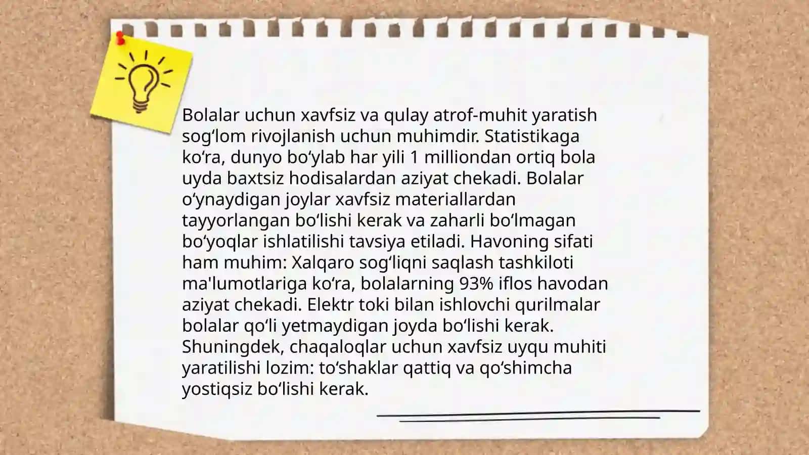 Maktabgacha tarbiya davridagi bolalar taraqqiyotining umumiy shart sharoitlari 4