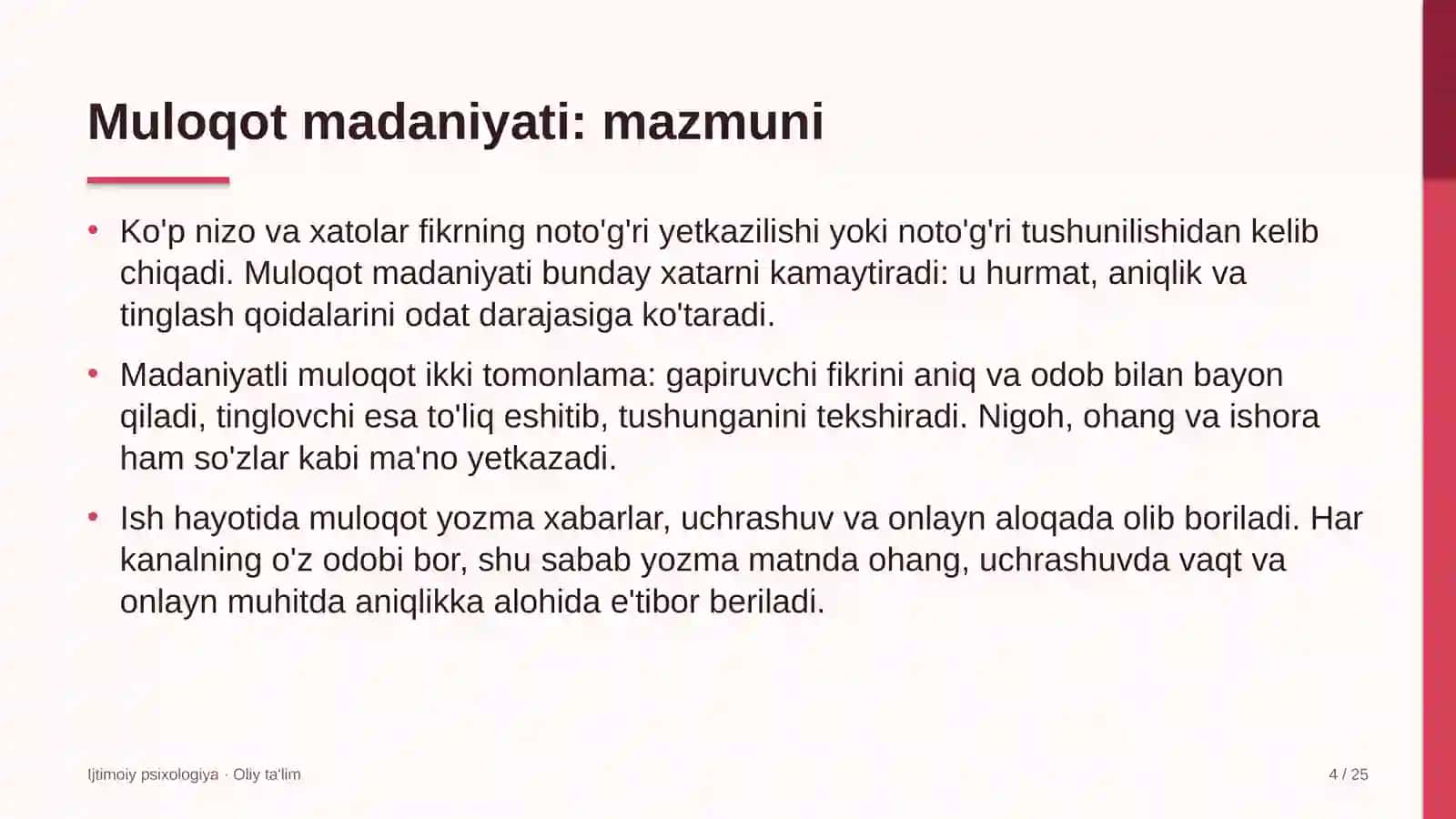 patent idoralarida muloqot madaniyati 5880 4