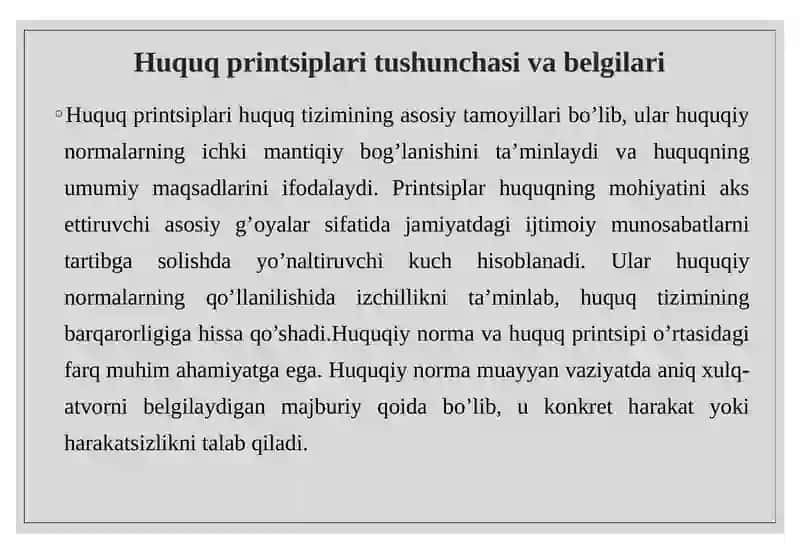 Huquqprintsiplaritushunchasivamohiyati 4