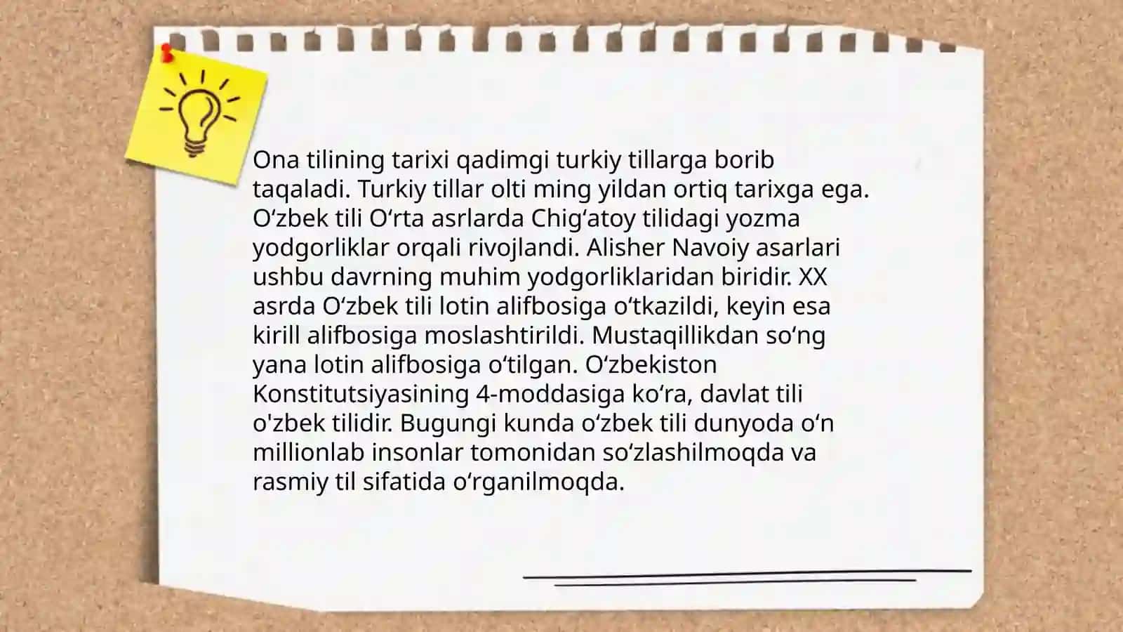 Ona tili va o'qish savodxonligi 4