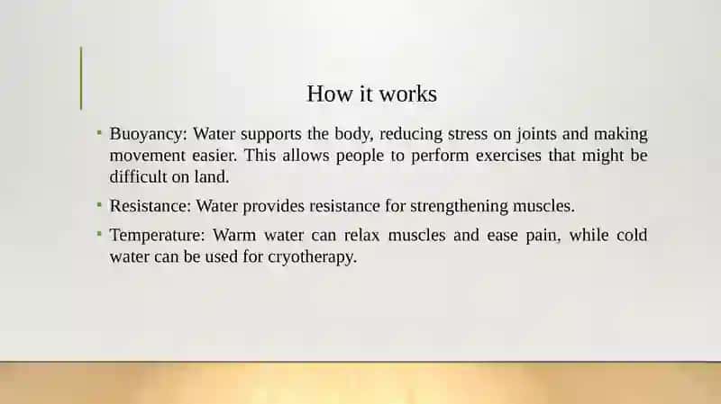 Hydrotherapy 4