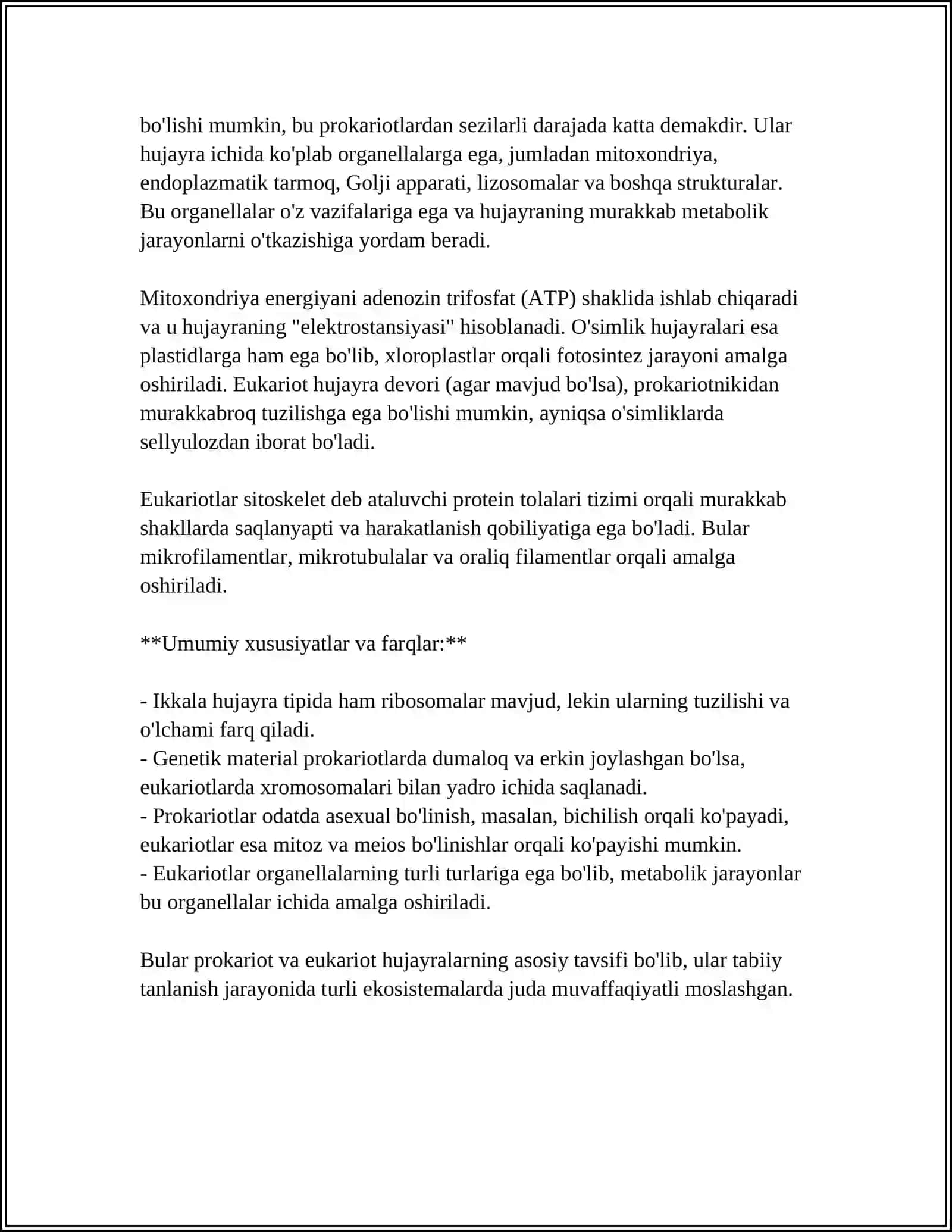 PROKARIOT VA EUKARIOT GEN ELEMENTLARINING ASOSIY TUZILISGI 4