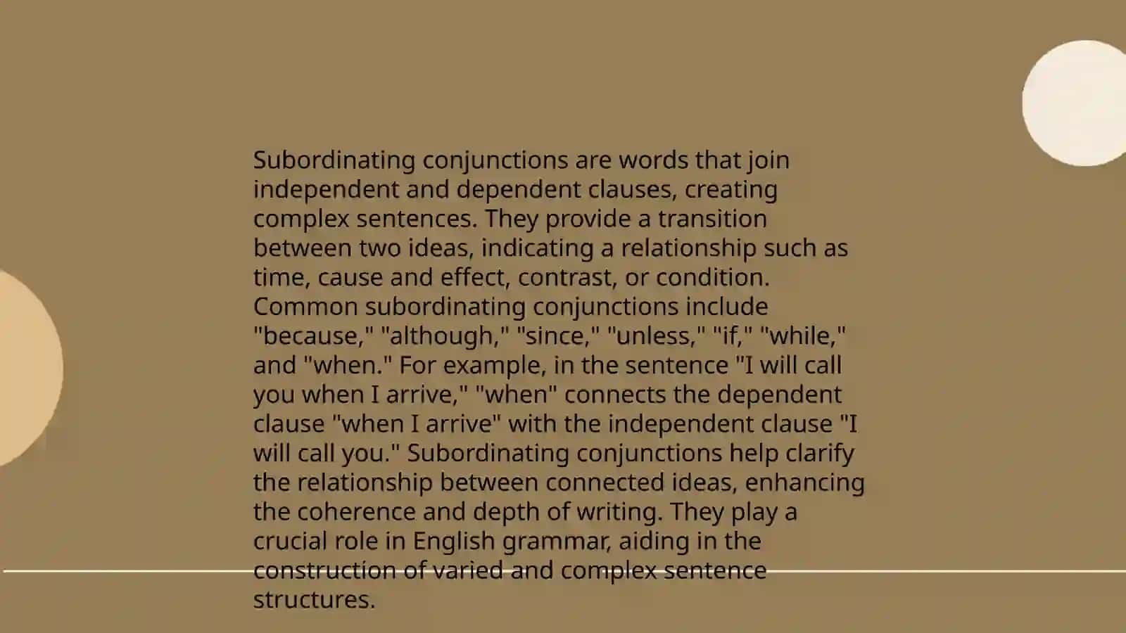 Types of linking words 4