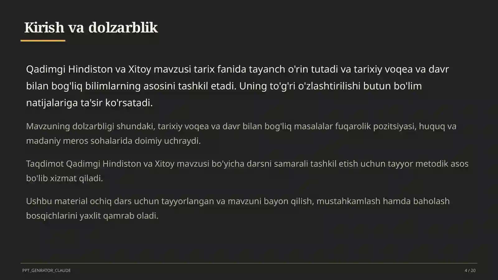 Qadimgi Hindiston va Xitoy (6-sinf) 4