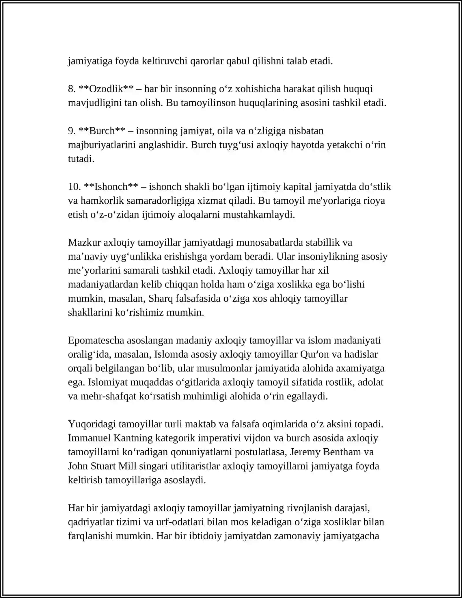 AXLOQI KABIR VA TURKIY GULISTON YOXUD AXLOQ 4