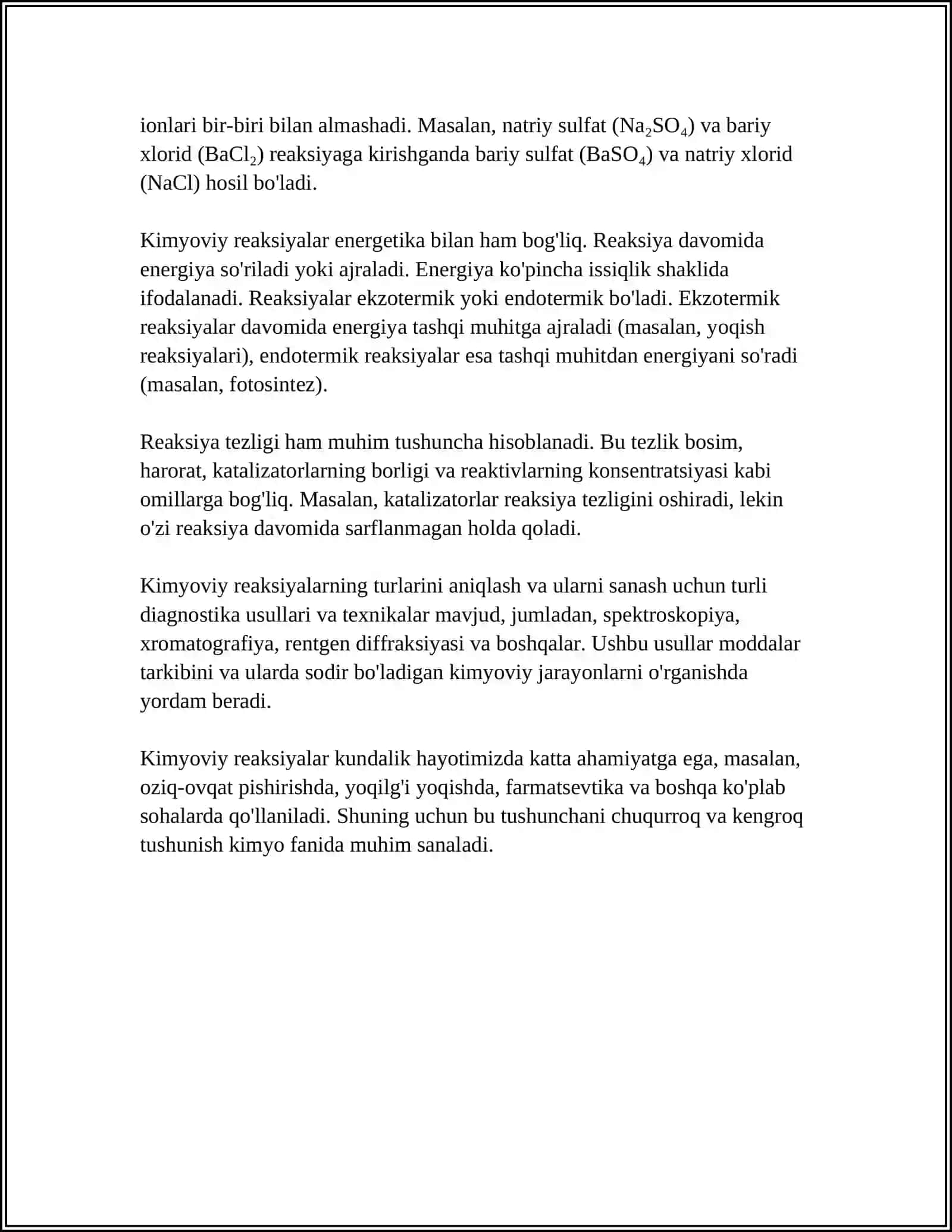 KIMYOVIY REAKSIYALARNING IZOBAR IZOTERMA VA IZOXORA TENGLAMALARI 4