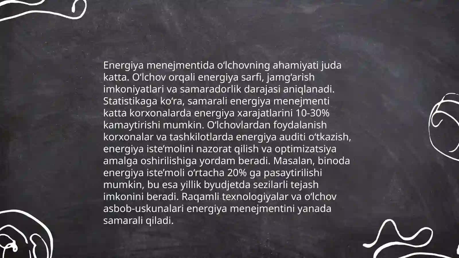 Energiya menejmentda foydalaniluvchi issiqlik miqdorini o‘lchovchi qurilmalar 4