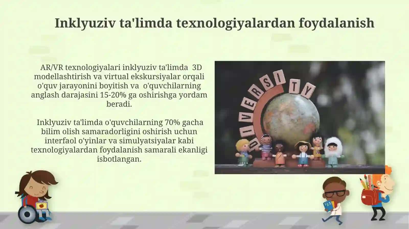 Inklyuziv ta'limni joriy qilish bo'yicha Chet el tajribalari 4