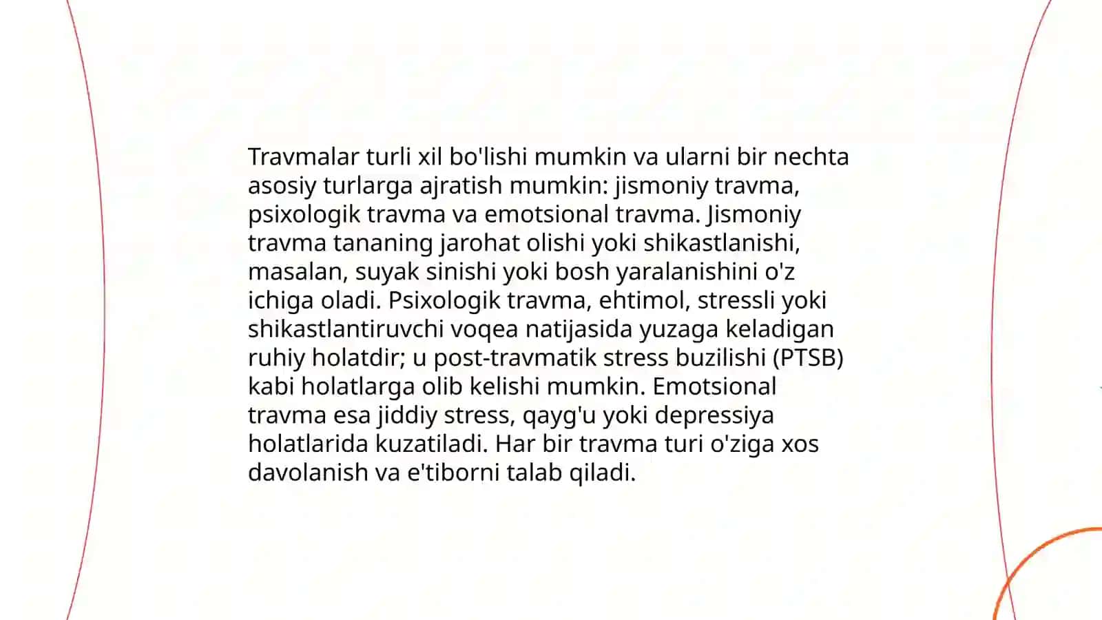 Travmatologiya haqida tushuncha 4
