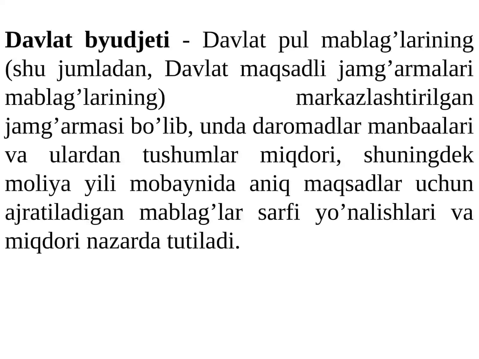 Byudjet hisobining predmeti, metodi va uslubiy asoslari 4