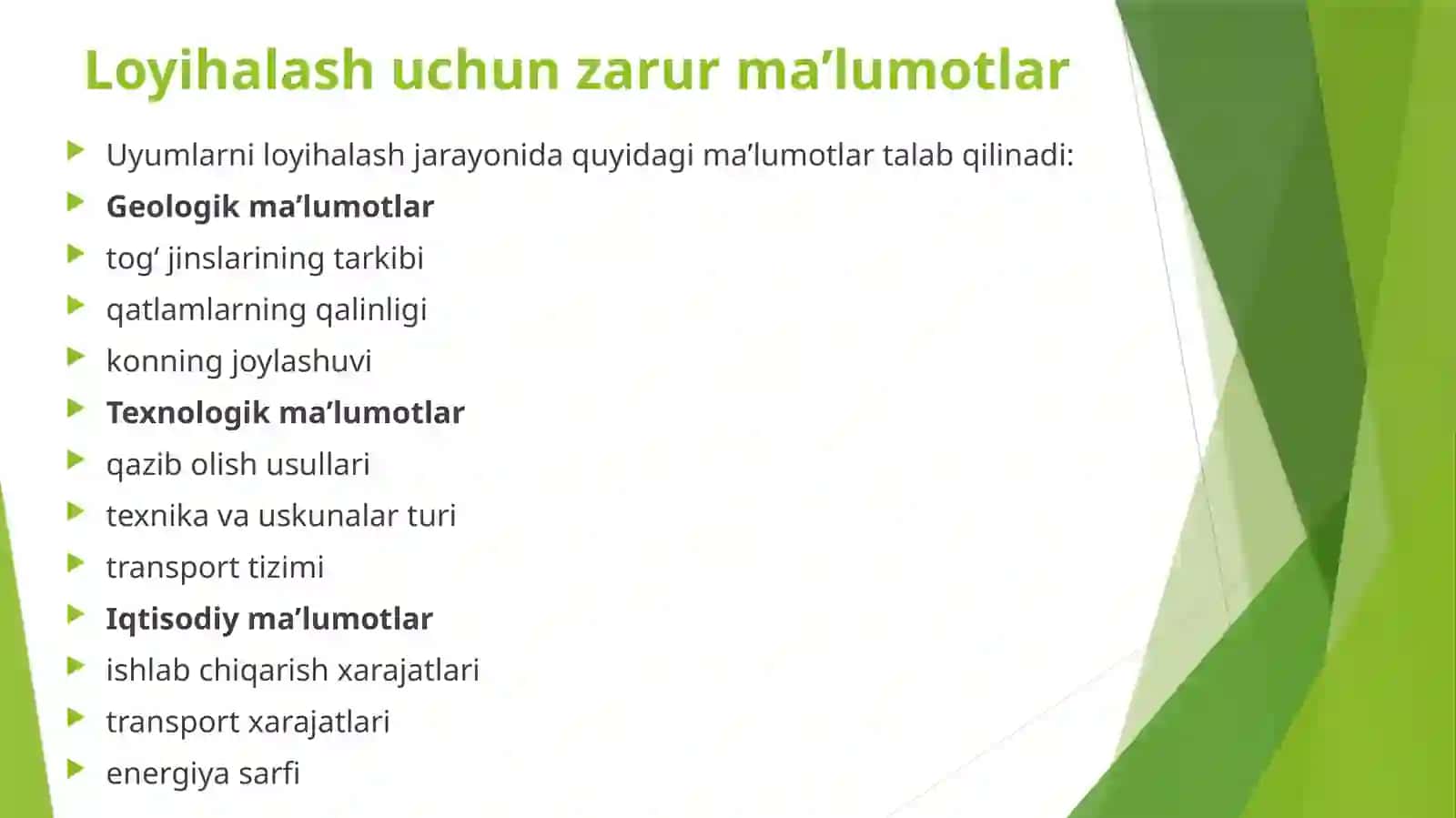 Uyumlarni ishlashini loyihalashda ma’lumotlar bilan ta’minlash muammolari 4