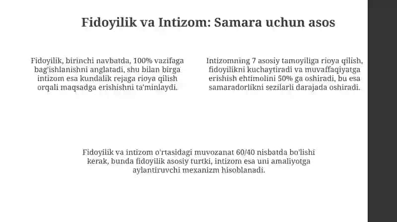 Manaviy-marifiy ishlarni belgilovchi asosiy tamoyillari 4