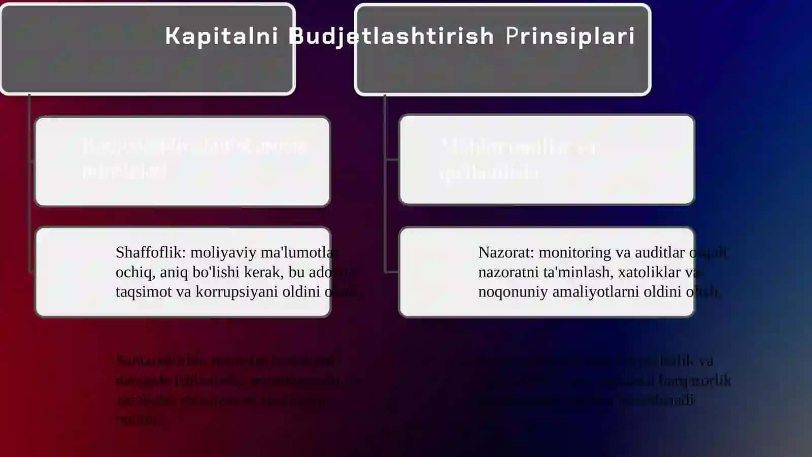 Kapitalni budjetlashtirish 4