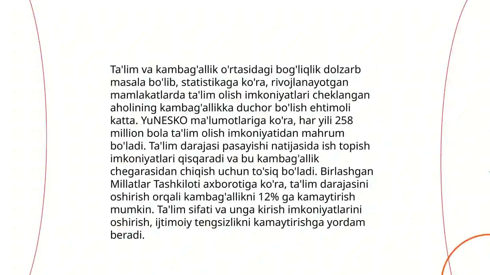 Rivojlanayotgan mamlakatlarda kambag'allik muommosi va uni hal etish yo'llari- Baxtiyorov Bahodir 4