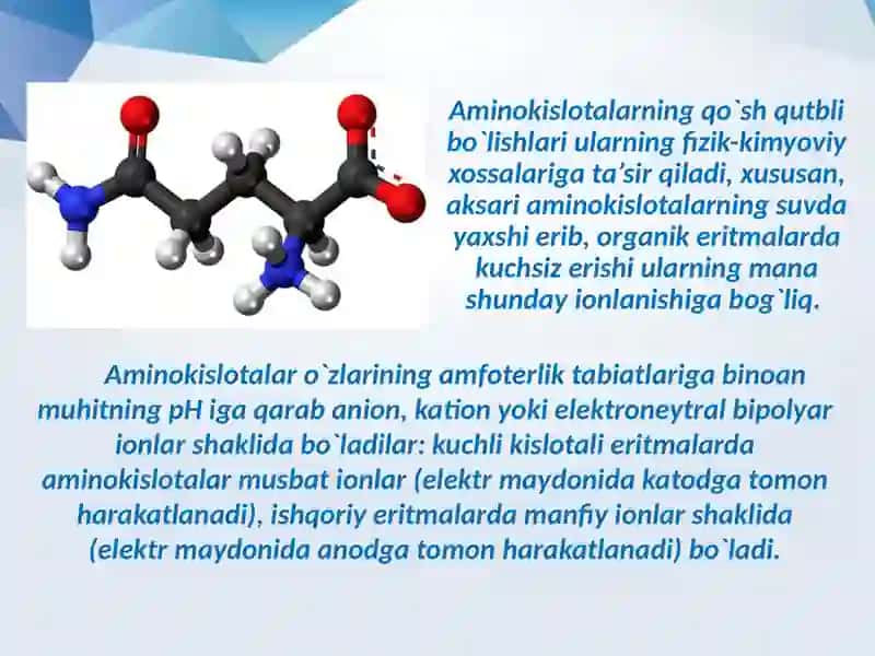 Aminokislotalarning alamshinuvireaksiyalari 4