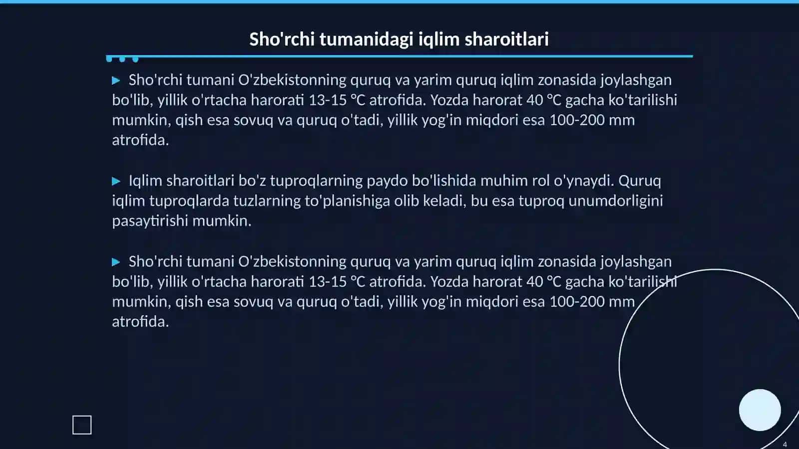 Bo'z tuproqlar va ularning xususiyatlari 4