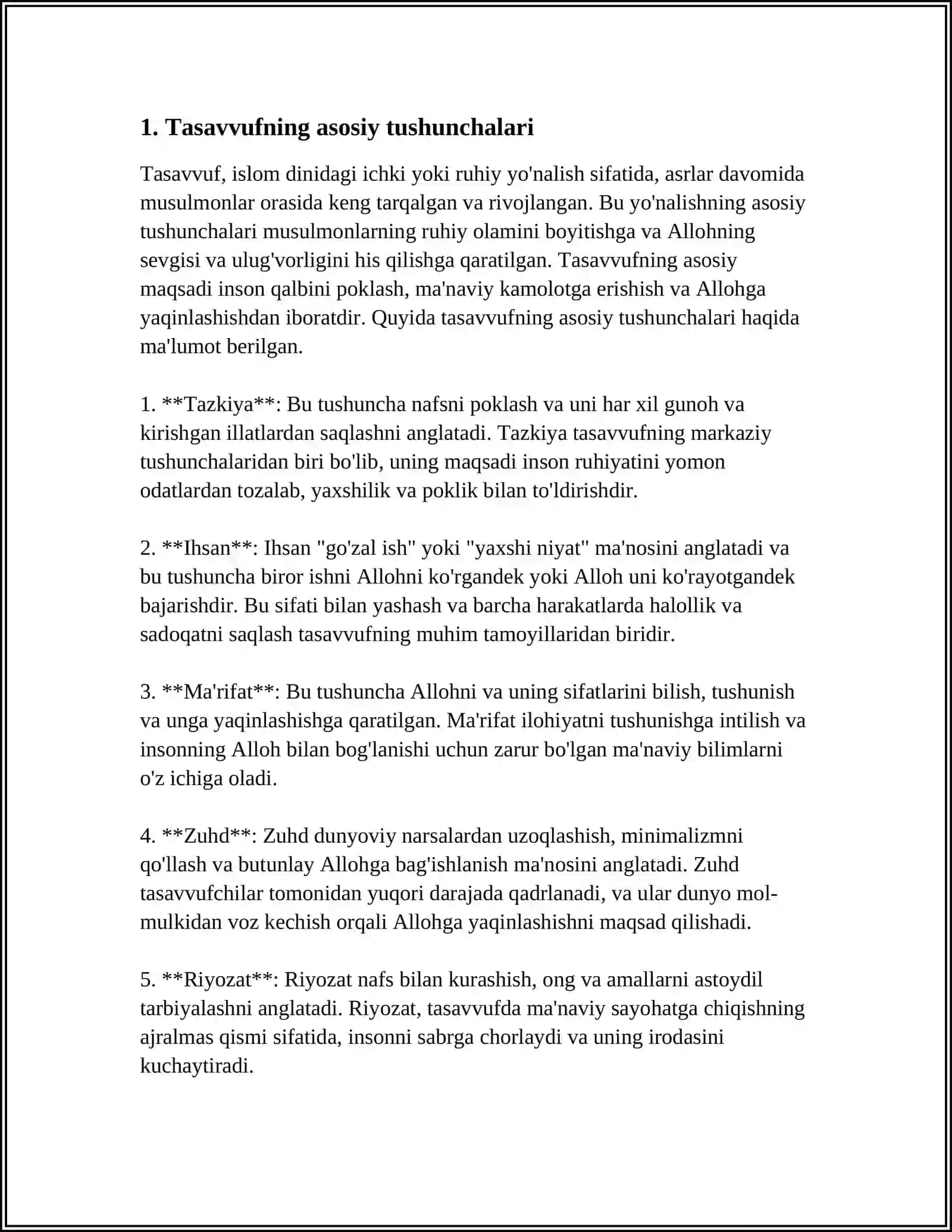 TASAVVUF TAʼLIMOTINING SHARQ MADANIYATIGA TAʼSIRI 4