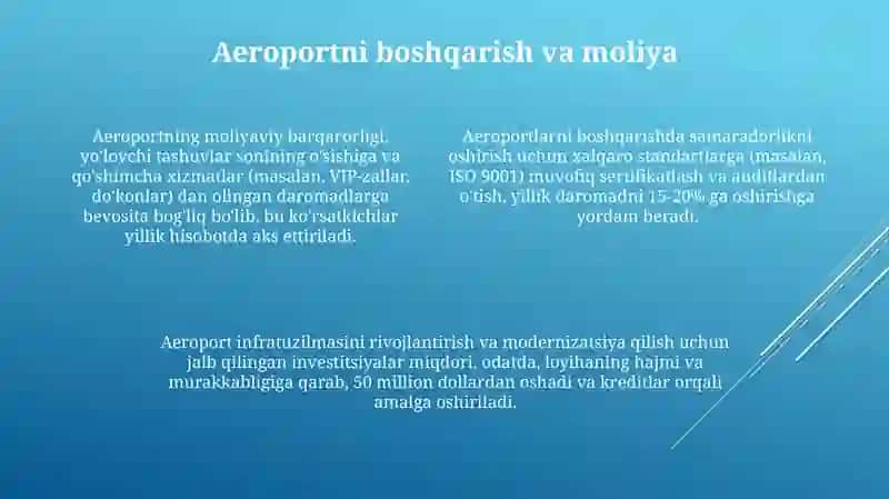 Aviatsiya sanoati va aeroportlarning kelajagi 4