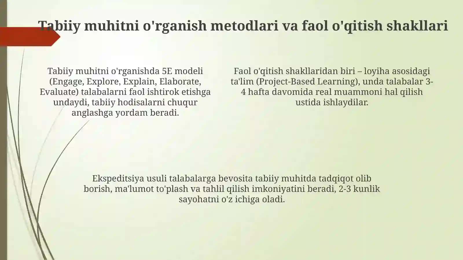 Tabiat bilan tanishtirishning faol pedagogik texnalogiyati 4