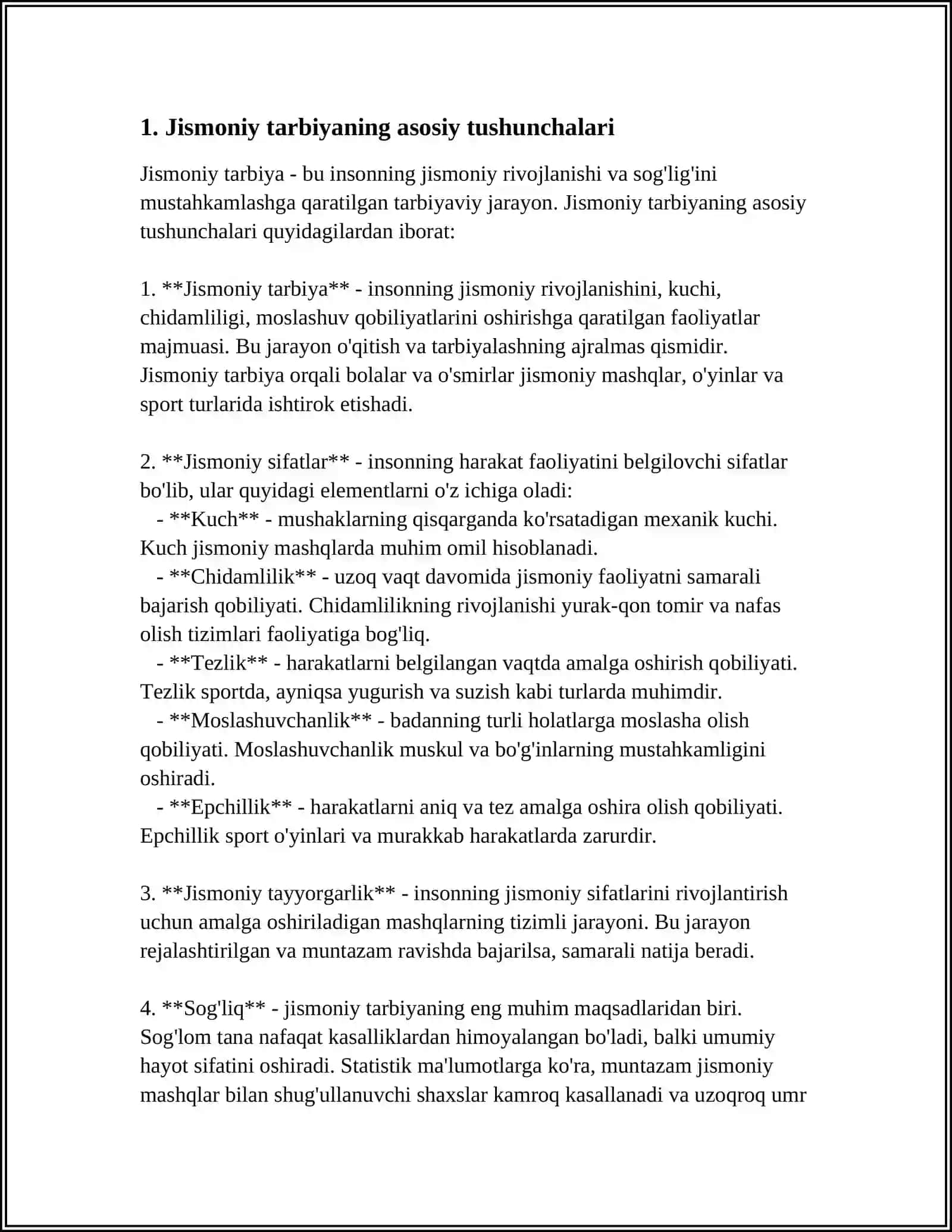 Jismoniy Tarbiya va Bolalar Sportning Gigenik Mohiyati 4
