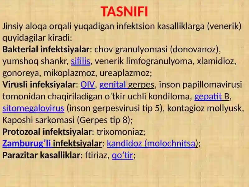 JINSIY YO’L BILAN YUQADIGAN KASALLIKLARDA HAMSHIRALIK PARVARISHI 4