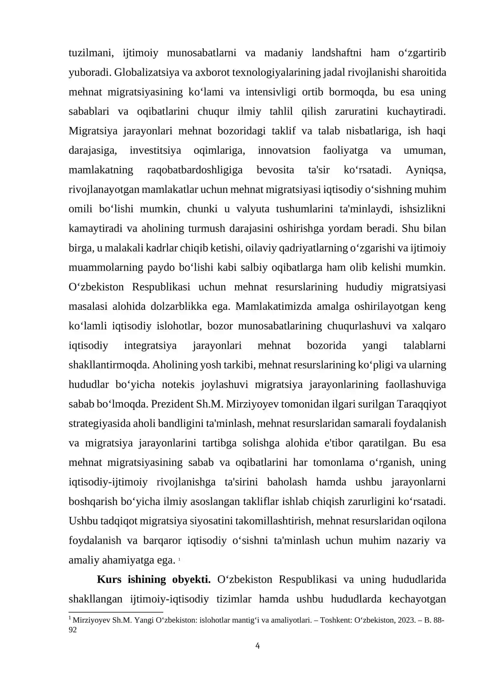 Mehnat resurslarining hududiy migratsiyasi: sabab va oqibatlari 4