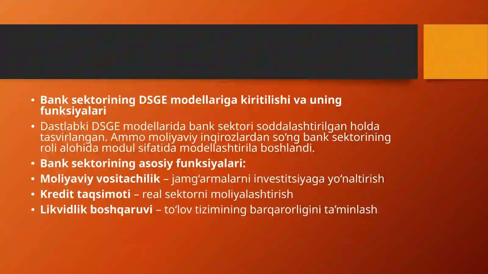 Dinamikstokastikumumiymuovzanatmodellaridabanksektoriroli 4