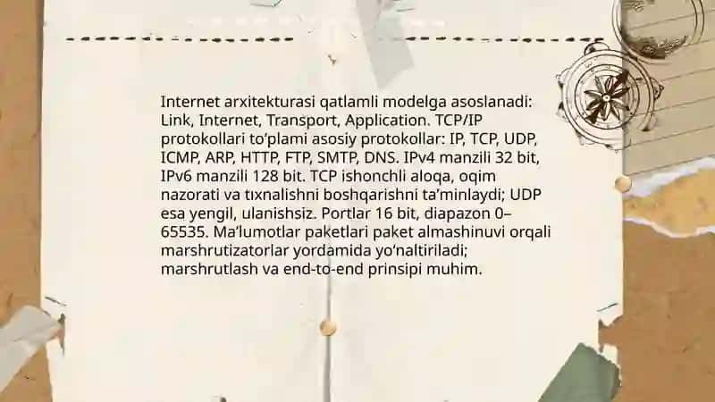 Global kompyuter tarmoqlari 4