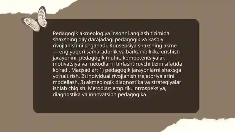 Pedagogik akmeologiyaning jamiyatshunoslik va insonni anglash tizimidagi ahamiyati 4